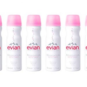 Evian Facial Spray,1.7 Fl oz,Pack of 6
